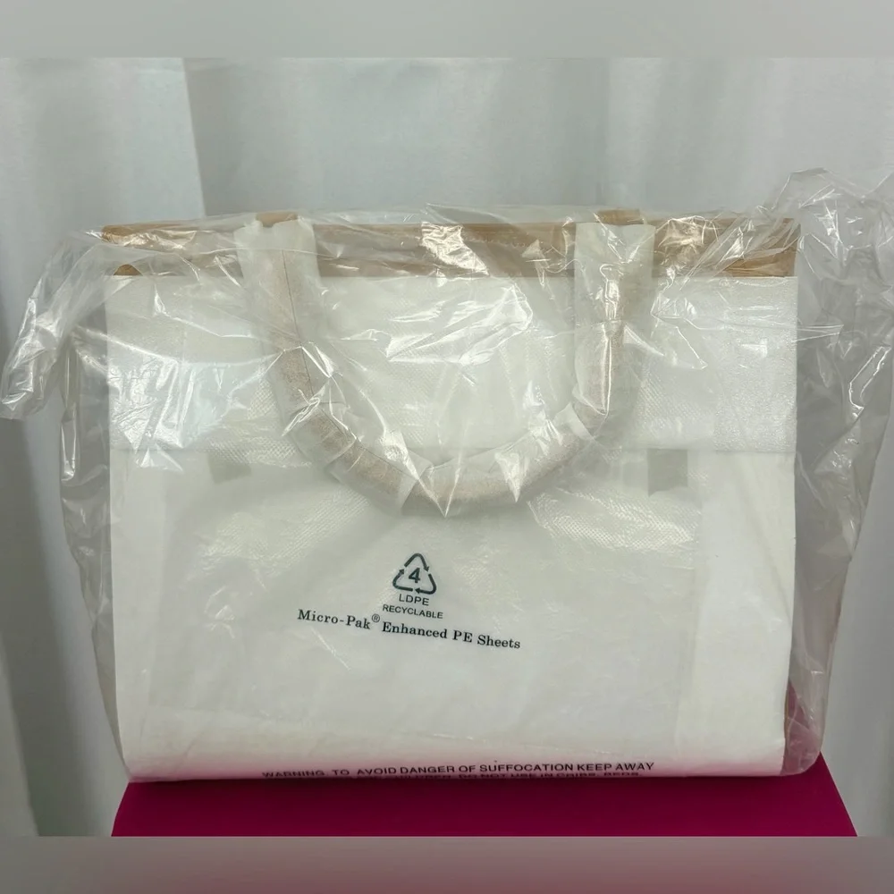Modern Picnic Chic Marigold Crocodile-Embossed Lunch Tote/Crossbody Bag. NWT - Picture 4 of 6